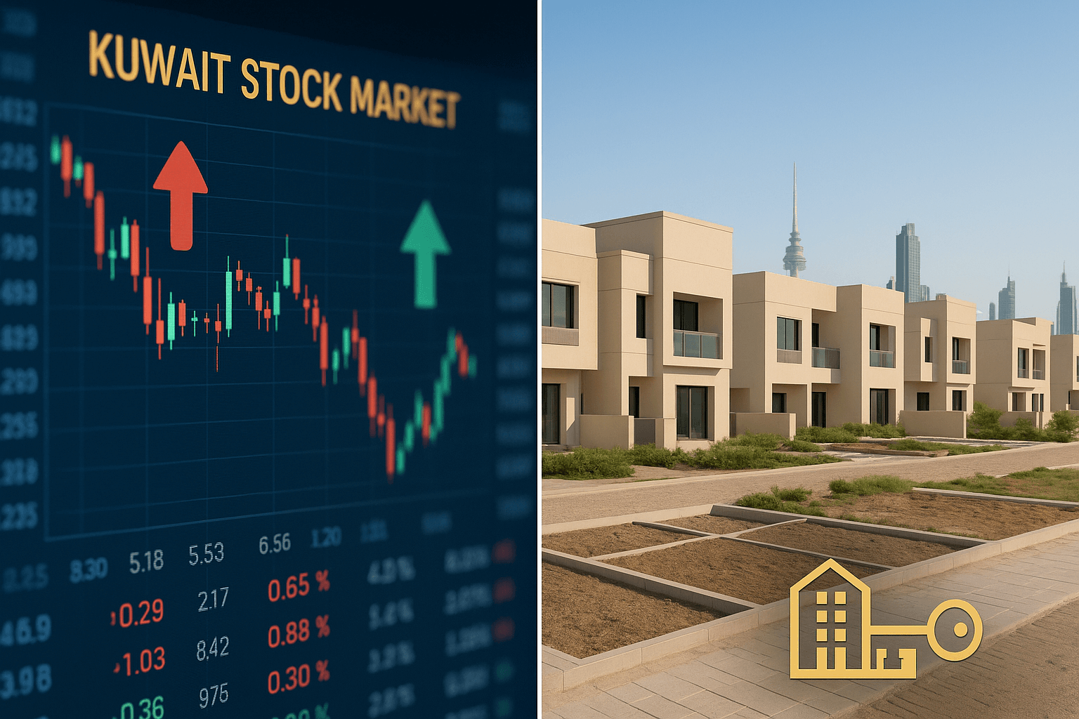 أسعار الأسهم الكويتية ومقارنة سريعة مع الاستثمار في العقار