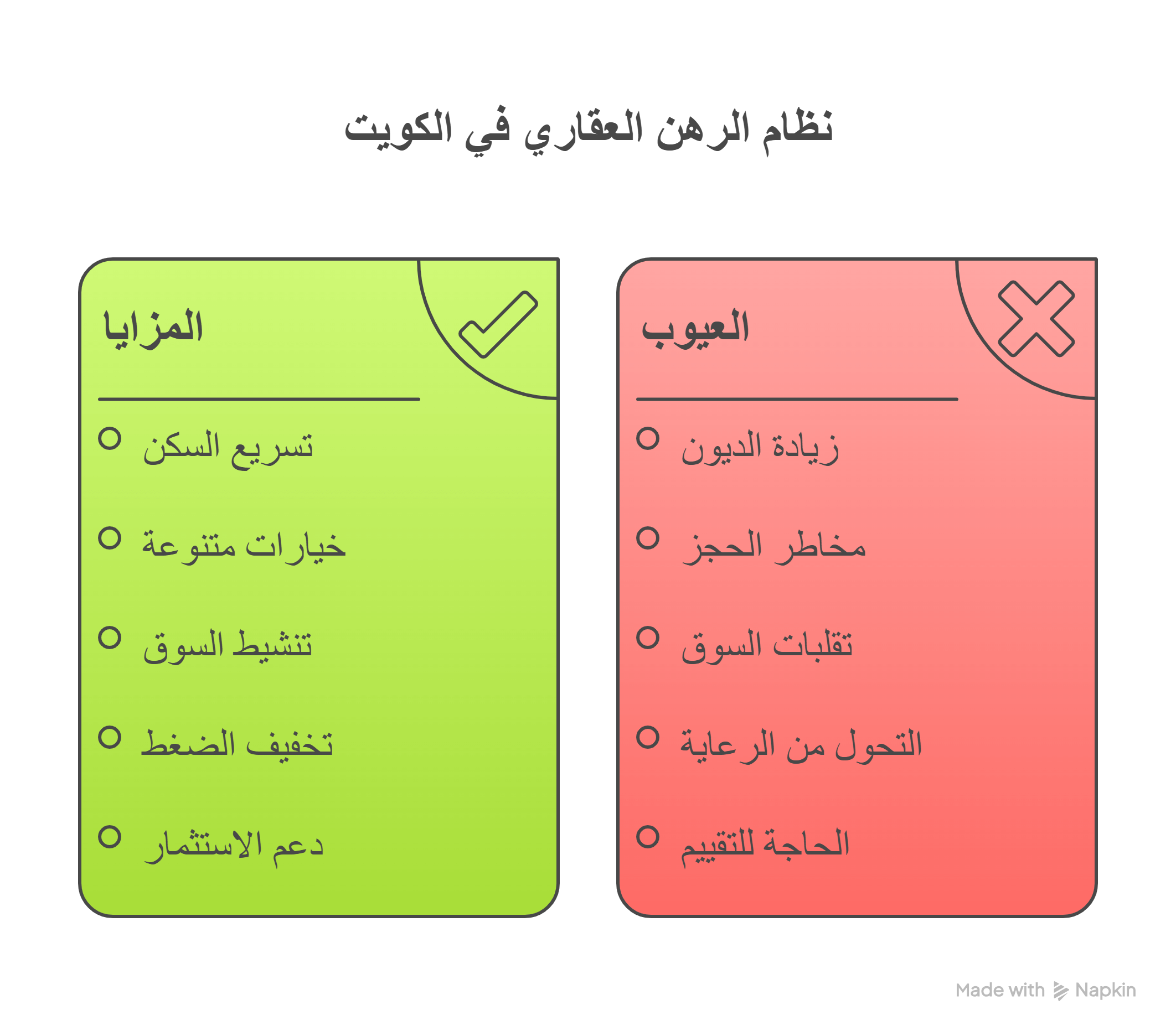 الفوائد والمخاطر المحتملة للنظام الجديد